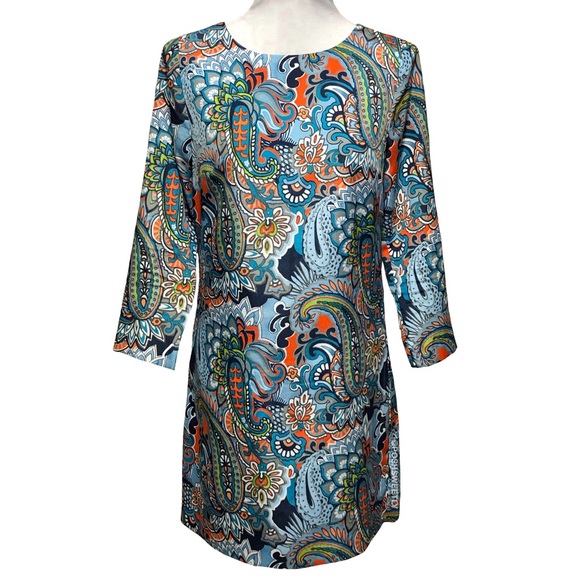 J. Crew Dresses & Skirts - J Crew Retro Paisley Shift Dress